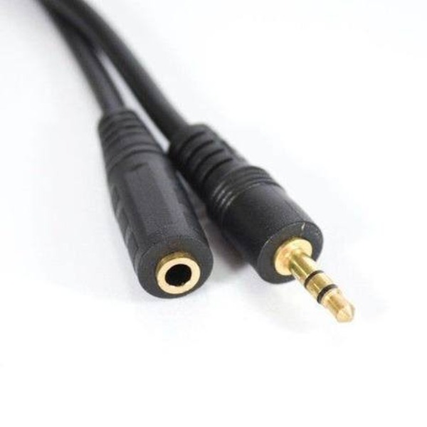 Cabo Extensor Extensao Fone P2 Macho X Femea 1,5 Metros