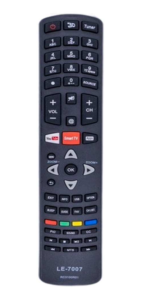 Controle Remoto Compatível com Tv Philco Ref: LE-7007 W-7007
