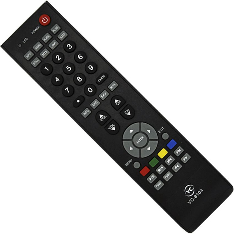 Controle remoto compatível tv semp toshiba lcd led vc-8104 SKY-7417