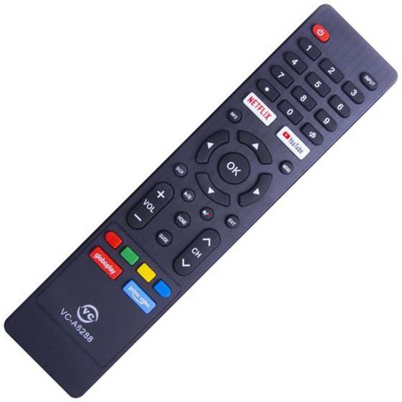 Controle Remoto Compativel Tv Multilaser Sky-9140 Vc-A8288 LE-7266