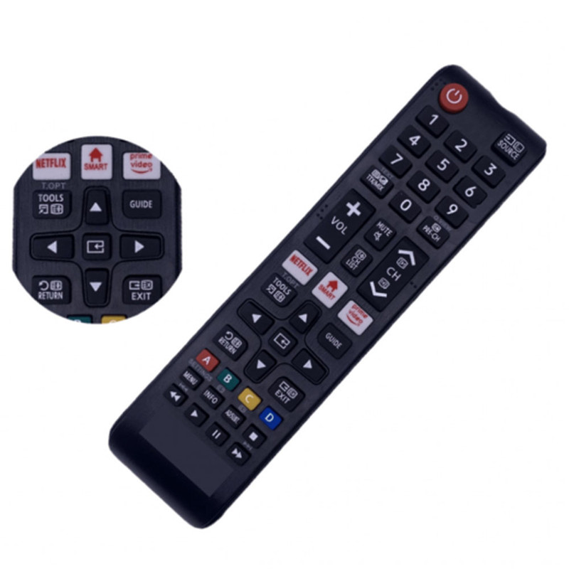 Controle remoto compatível com tv Samsung Smart VC-A8306 LE-7381