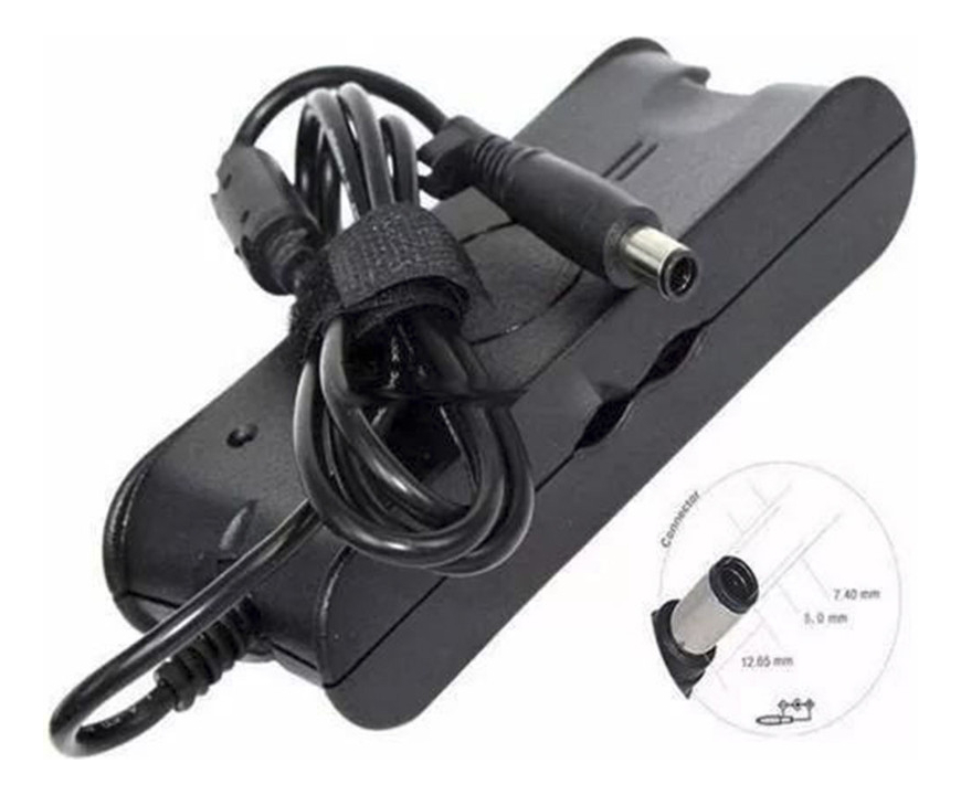 Fonte Compatível Dell 90w 19,5V 4.62A Plug: 7.4mm / 5.0mm