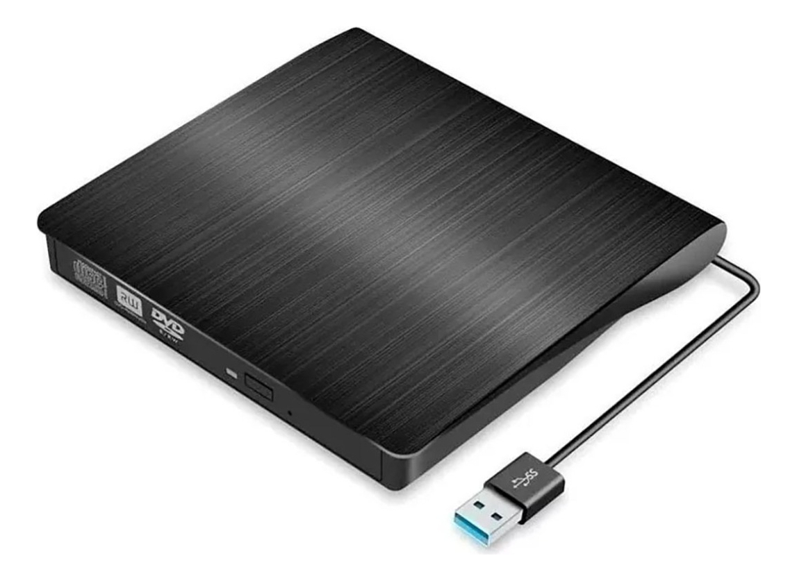 Leitor Gravador Dvd Cdrom Usb 3.0 Compatível