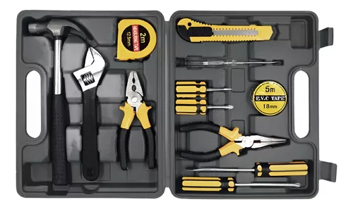 Kit De Ferramentas Basicas 12pcs Presente Pai Marido Amigo