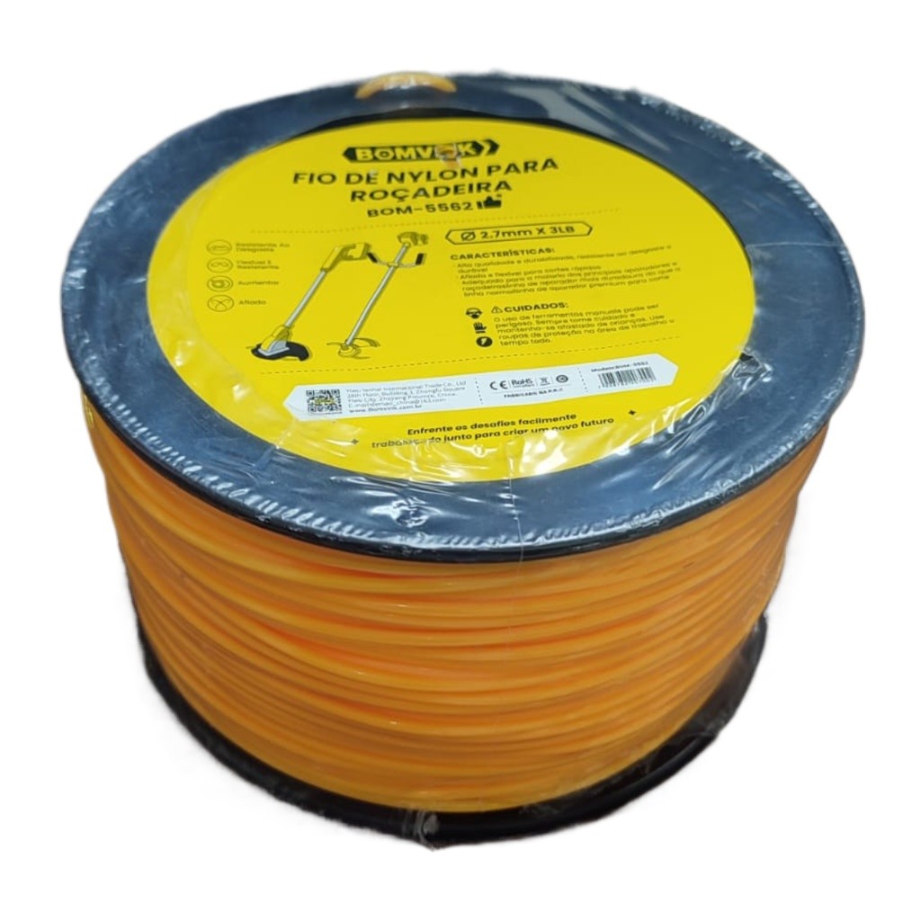 FIO DE NYLON PARA ROCADEIRA BOM-5562