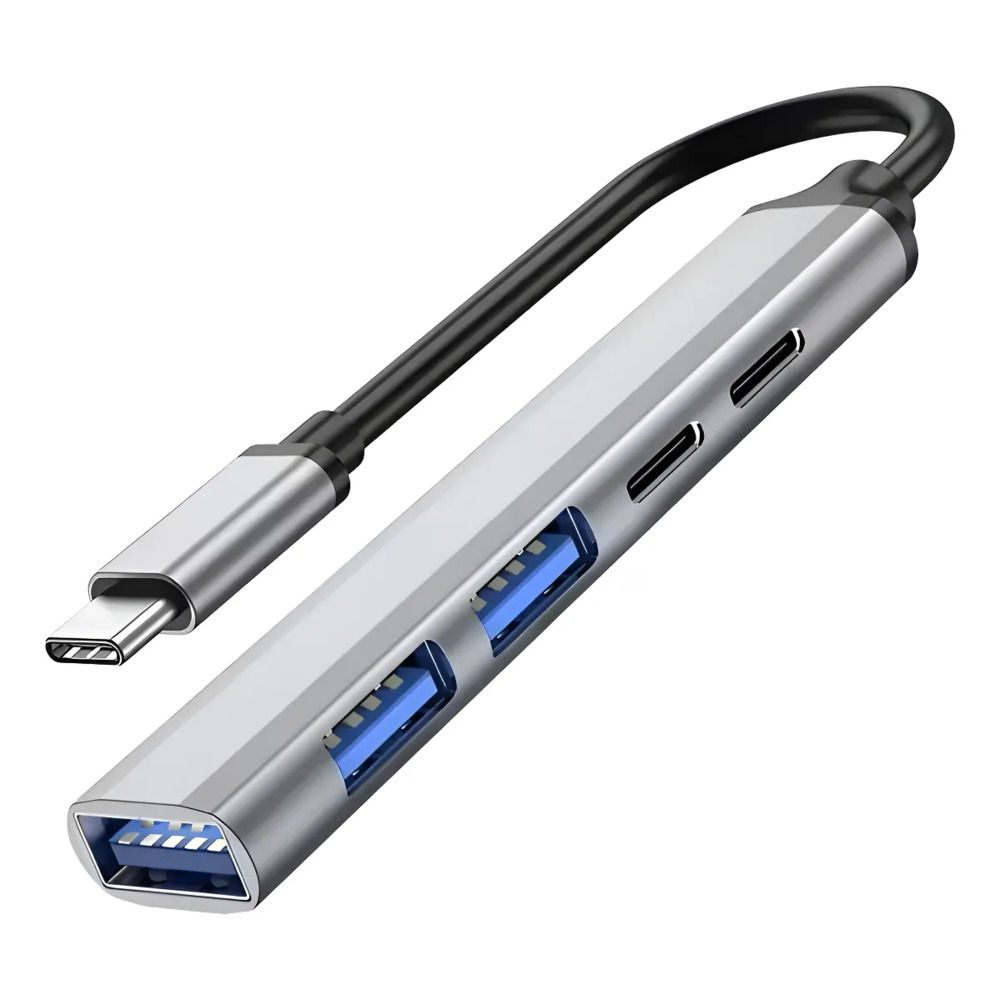 Hub Usb Tipo C 5 Portas Adaptador Notebook Celular