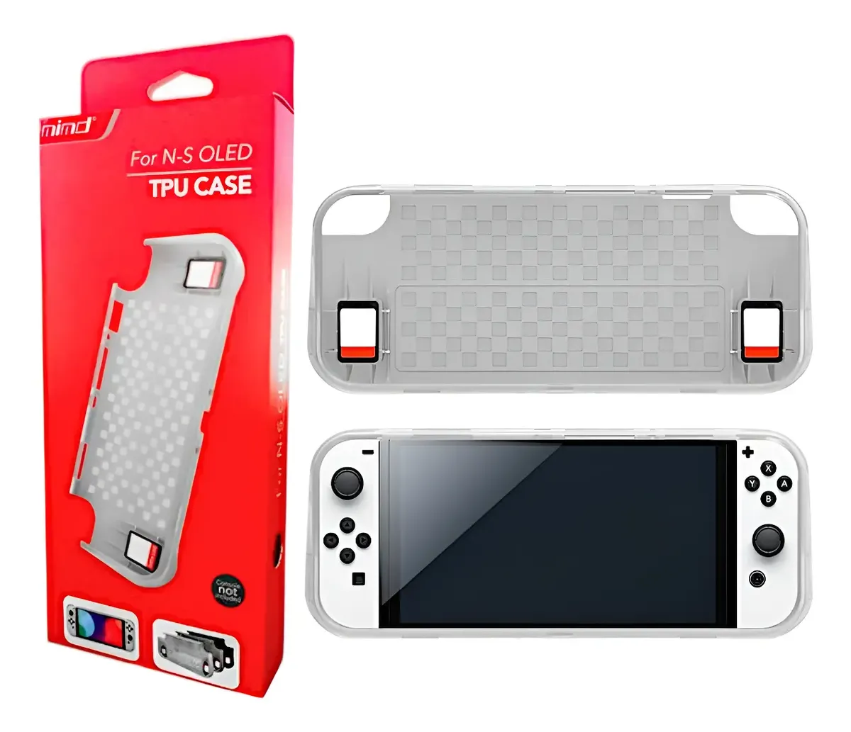 Capa Tpu Silicone Compatível com Nintendo Switch Oled